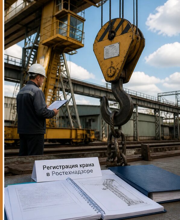Регистрация крана в Ростехнадзоре в Воронеже от 16112 р. | Авеста ОТиПБ